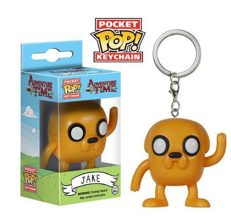 Adventure Time Jake Pocket POP Keychain 4864 Adventure Time Jake Pocket POP Keychain 4864