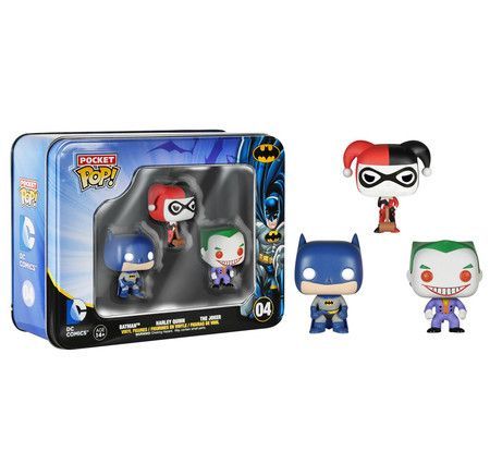 DC Batman Harley Quinn The Joker Pocket POP Mini Figure 4798 DC Batman Harley Quinn The Joker Pocket POP Mini Figure 4798