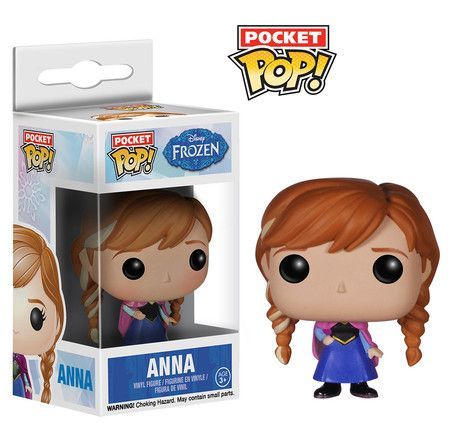 Disney Frozen Anna Pocket POP Keychain 4920 Pop Keychains Disney Frozen Anna Pocket POP Keychain 4920 Pop Keychains