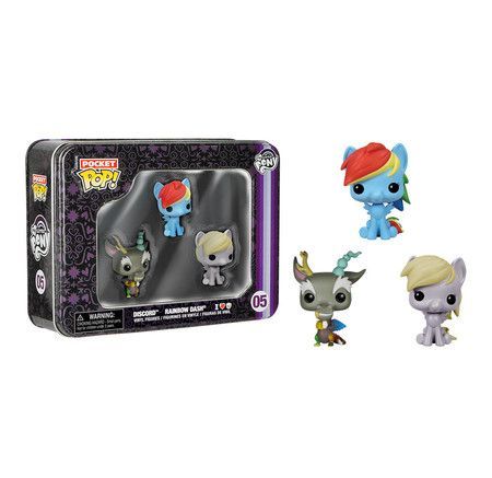 My Little Pony Discord Rainbow Dash I Heart Derpy Pocket POP Mini Figure 4800 Animation My Little Pony Discord Rainbow Dash I Heart Derpy Pocket POP Mini Figure 4800 Animation