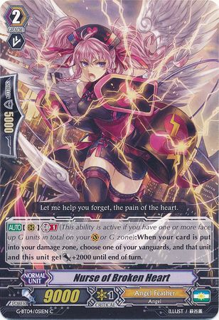 Nurse of Broken Heart G BT04 051EN Common C Nurse of Broken Heart G BT04 051EN Common C