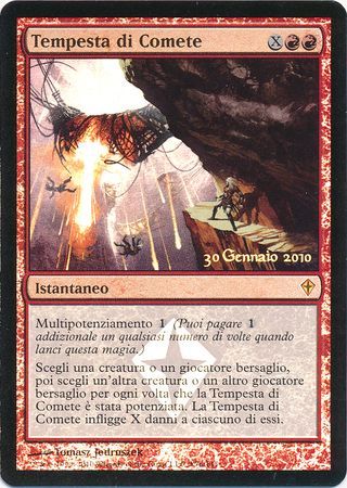 Tempesta di Comete Comet Storm Italian WWK Prerelease Foil Promo Italian Promos Tempesta di Comete Comet Storm Italian WWK Prerelease Foil Promo Italian Promos