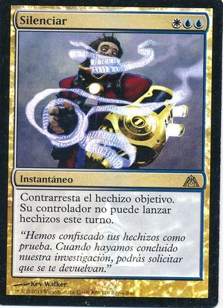 Spanish Render Silent Silenciar Buy a Box Foil Promo Spanish Promos Spanish Render Silent Silenciar Buy a Box Foil Promo Spanish Promos