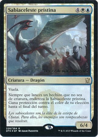 Spanish Pristine Skywise Sabiaceleste pristina Prerelease Foil Promo Spanish Promos Spanish Pristine Skywise Sabiaceleste pristina Prerelease Foil Promo Spanish Promos