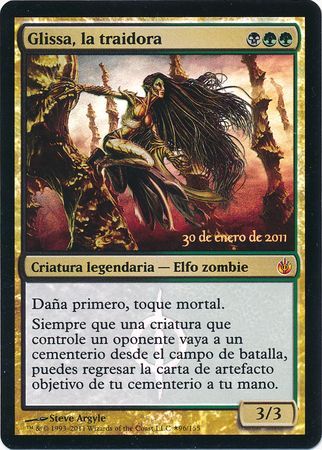 Glissa la traidora Glissa the Traitor Spanish MBS Prerelease Foil Promo Spanish Promos Glissa la traidora Glissa the Traitor Spanish MBS Prerelease Foil Promo Spanish Promos