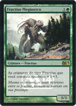 Portuguese Megantic Sliver Fractius Megantico Prerelease Foil Promo Other Languages Promos Portuguese Megantic Sliver Fractius Megantico Prerelease Foil Promo Other Languages Promos