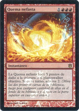 Spanish Fated Conflagration Quema nefasta Buy a Box Foil Promo Spanish Promos Spanish Fated Conflagration Quema nefasta Buy a Box Foil Promo Spanish Promos