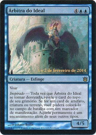 Arbitra do Ideal Arbiter of the Ideal Portuguese BNG Prerelease Foil Promo Other Languages Promos Arbitra do Ideal Arbiter of the Ideal Portuguese BNG Prerelease Foil Promo Other Languages Promos