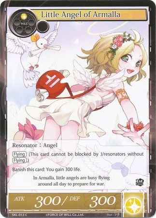 Little Angel of Armalla SKL 013 Common Force of Will The Seven Kings of the Lands Singles Little Angel of Armalla SKL 013 Common Force of Will The Seven Kings of the Lands Singles
