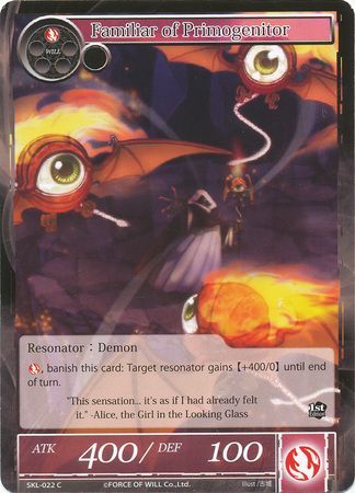 Familiar of Primogenitor SKL 022 Common Force of Will The Seven Kings of the Lands Singles Familiar of Primogenitor SKL 022 Common Force of Will The Seven Kings of the Lands Singles