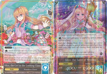 Alice Girl in the Looking Glass Alice Saint of Healing SKL 092 J Rare Force of Will The Seven Kings of the Lands Singles Alice Girl in the Looking Glass Alice Saint of Healing SKL 092 J Rare Force of Will The Seven Kings of the Lands Singles