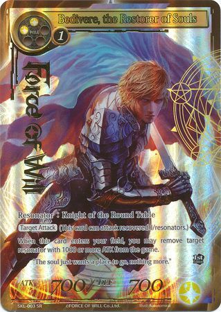 Bedivere The Restorer Of Souls Skl 003 Full Art Stamped New Force Of 2b3 Ebay