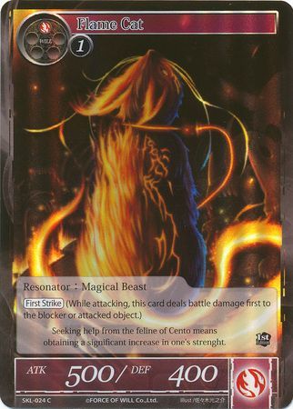 Flame Cat SKL 024 Common Foil Force of Will The Seven Kings of the Lands Foil Singles Flame Cat SKL 024 Common Foil Force of Will The Seven Kings of the Lands Foil Singles