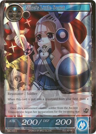 Alice s Little Scout SKL 035 Common Foil Force of Will The Seven Kings of the Lands Foil Singles Alice s Little Scout SKL 035 Common Foil Force of Will The Seven Kings of the Lands Foil Singles