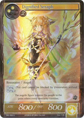 Dignified Seraph SKL 006 Uncommon Foil Force of Will The Seven Kings of the Lands Foil Singles Dignified Seraph SKL 006 Uncommon Foil Force of Will The Seven Kings of the Lands Foil Singles