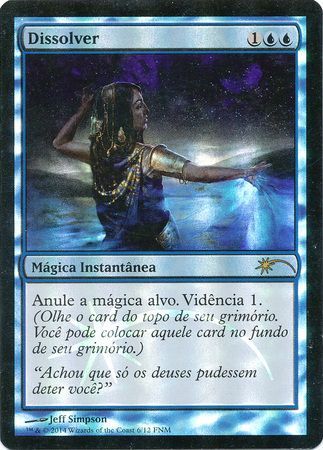 Portuguese Dissolve Dissolver FNM Foil Promo Other Languages Promos Portuguese Dissolve Dissolver FNM Foil Promo Other Languages Promos