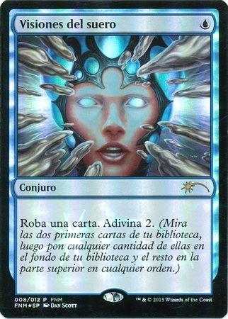 Visiones del suero Serum Visions 008 012 Spanish FNM Foil Promo Visiones del suero Serum Visions 008 012 Spanish FNM Foil Promo