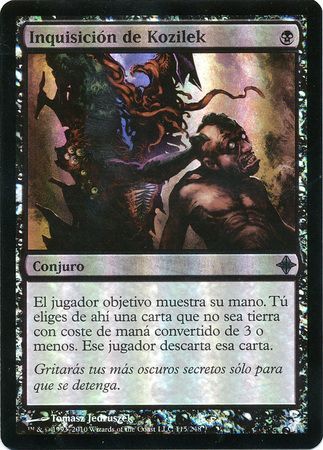 Spanish Inquisition of Kozilek Inquisicion de Kozilek Foil Magic The Gathering Non English Sets Singles Spanish Inquisition of Kozilek Inquisicion de Kozilek Foil Magic The Gathering Non English Sets Singles