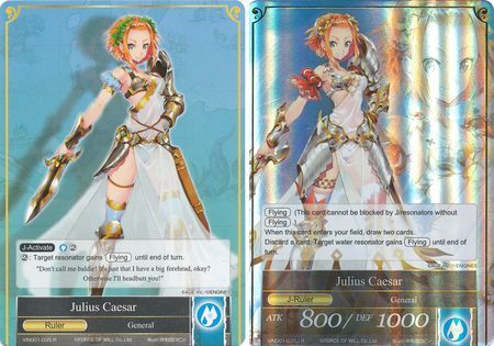 Julius Caesar Julius Caesar VIN001 035 J Rare Force of Will Vingolf Engage Knights VIN001 Julius Caesar Julius Caesar VIN001 035 J Rare Force of Will Vingolf Engage Knights VIN001