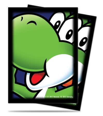 Ultra Pro Super Mario Yoshi 65ct Standard Sized Sleeves UP84593 Sleeves Ultra Pro Super Mario Yoshi 65ct Standard Sized Sleeves UP84593 Sleeves