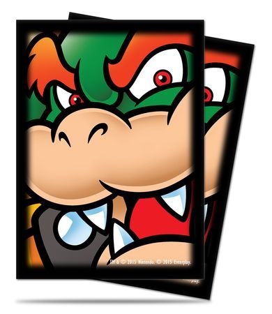 Ultra Pro Super Mario Bowser 65ct Standard Sized Sleeves UP84594 Sleeves Ultra Pro Super Mario Bowser 65ct Standard Sized Sleeves UP84594 Sleeves