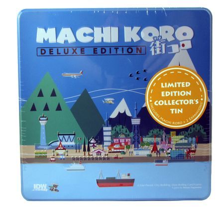 Machi Koro Deluxe Edition Card Game IDW Board Games A Z Machi Koro Deluxe Edition Card Game IDW Board Games A Z