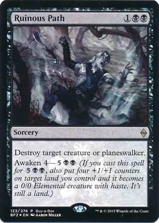 Ruinous Path Buy a Box Foil Promo Magic The Gathering Promo Cards Ruinous Path Buy a Box Foil Promo Magic The Gathering Promo Cards