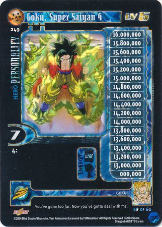 Dragon Ball GT CCG Complete your ALT FOIL Unlimited Baby Saga