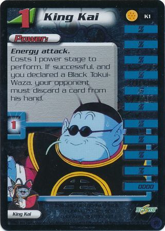 King Kai K1 Foil Promo Limited Dragon Ball Z GT Score Promos King Kai K1 Foil Promo Limited Dragon Ball Z GT Score Promos