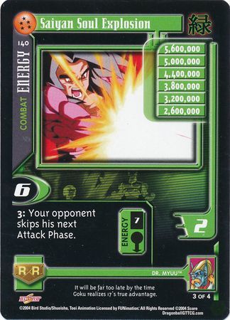 Dragon Ball GT Z DBZ CCG DBGT TCG OP11 Saiyan Side Crash Baby Saga Promo  Card MP