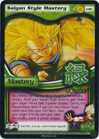 Saiyan Style Mastery 146 Rare Unlimited Foil Dragon Ball Z Buu Saga Saiyan Style Mastery 146 Rare Unlimited Foil Dragon Ball Z Buu Saga
