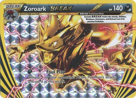 Zoroark (71/114) (Cracked Ice Holo) (Blister Exclusive) [Black & White