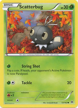 Scatterbug 13 162 Common XY Breakthrough Singles Scatterbug 13 162 Common XY Breakthrough Singles