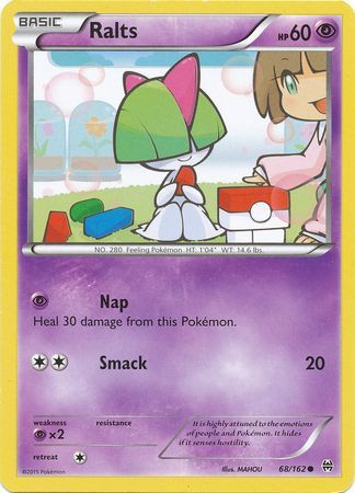 Pokemon Trading Card Game EX Sandsturm Nr 74/100 Ralts englisch
