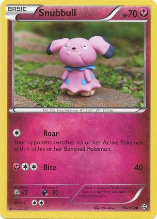 Snubbull 98 162 Common XY Breakthrough Singles Snubbull 98 162 Common XY Breakthrough Singles
