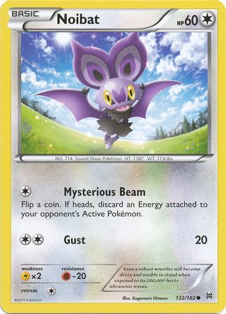 Noibat 132 162 Common XY Breakthrough Singles Noibat 132 162 Common XY Breakthrough Singles