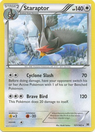 Staraptor 127 162 Rare XY Breakthrough Singles Staraptor 127 162 Rare XY Breakthrough Singles