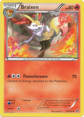 Braixen - Kalos Starter Set Pokémon card 9/39