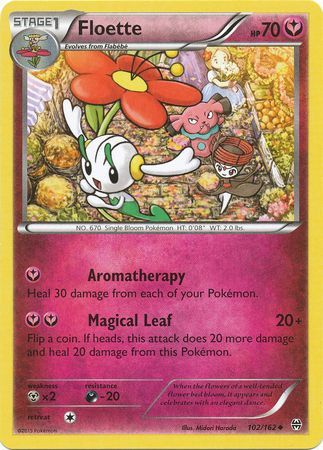 Floette 102 162 Uncommon XY Breakthrough Singles Floette 102 162 Uncommon XY Breakthrough Singles