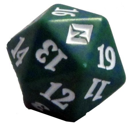 Battle for Zendikar Green Spindown Life Counter MTG Dice Life Counters Tokens Battle for Zendikar Green Spindown Life Counter MTG Dice Life Counters Tokens