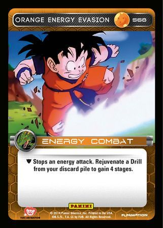 Goku - Super Saiyan (High Tech Foil) - Panini: Set 1 - Dragon Ball Z TCG