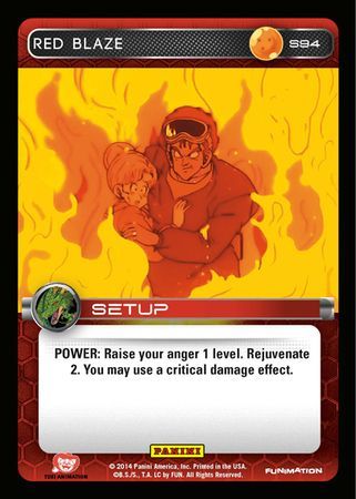 Red Blaze Starter S94 Dragon Ball Z Panini Set 1 Starter Singles Red Blaze Starter S94 Dragon Ball Z Panini Set 1 Starter Singles