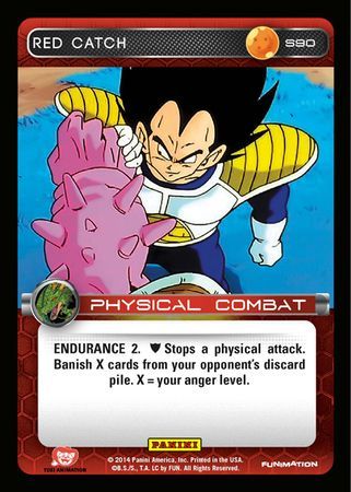 Red Catch Starter S90 Dragon Ball Z Panini Set 1 Starter Singles Red Catch Starter S90 Dragon Ball Z Panini Set 1 Starter Singles