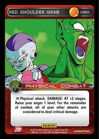 Red Shoulder Grab Common C50 Red Shoulder Grab Common C50