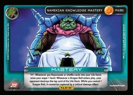Namekian Knowledge Mastery Rare R131 Namekian Knowledge Mastery Rare R131