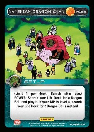 Namekian Dragon Clan Rare R132 Namekian Dragon Clan Rare R132