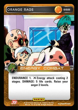 Orange Rage Starter S58 Foil Orange Rage Starter S58 Foil