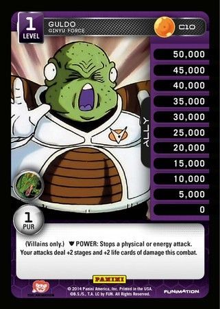 Guldo Ginyu Force Common C10 Foil Guldo Ginyu Force Common C10 Foil