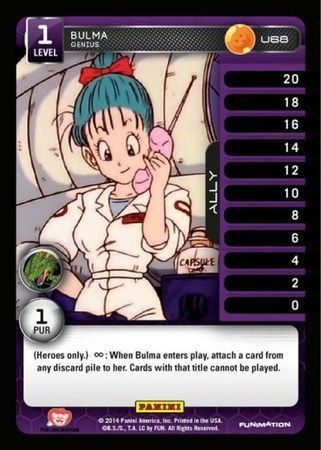 Bulma Genius Uncommon U68 Foil Bulma Genius Uncommon U68 Foil