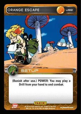 Orange Escape Uncommon U92 Foil Orange Escape Uncommon U92 Foil